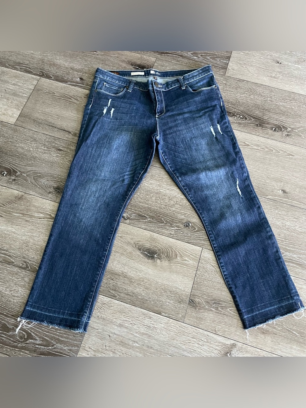 Kut From The Kloth Reese Ankle Straight Leg Jean Size 14
